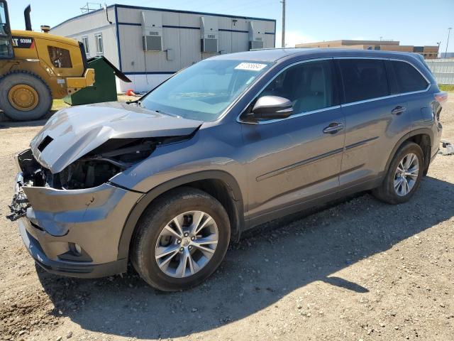  Salvage Toyota Highlander