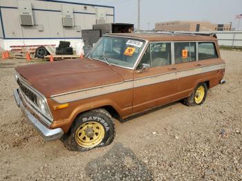  Salvage Jeep Wagoneer