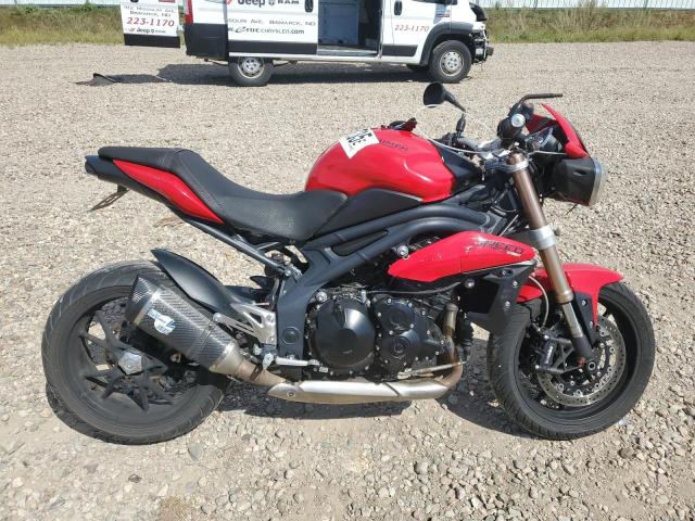  Salvage Triumph Motorcycle Speedtripl