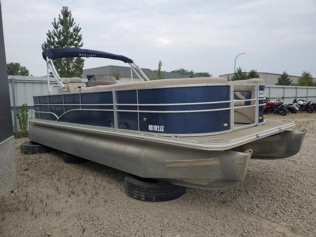  Salvage Sylvan Pontoon