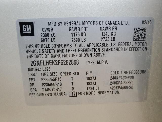 Chevrolet Equinox Ltz Image 8