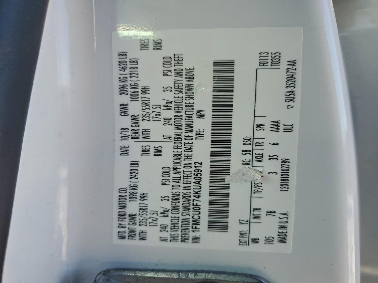 Ford Escape S Image 4