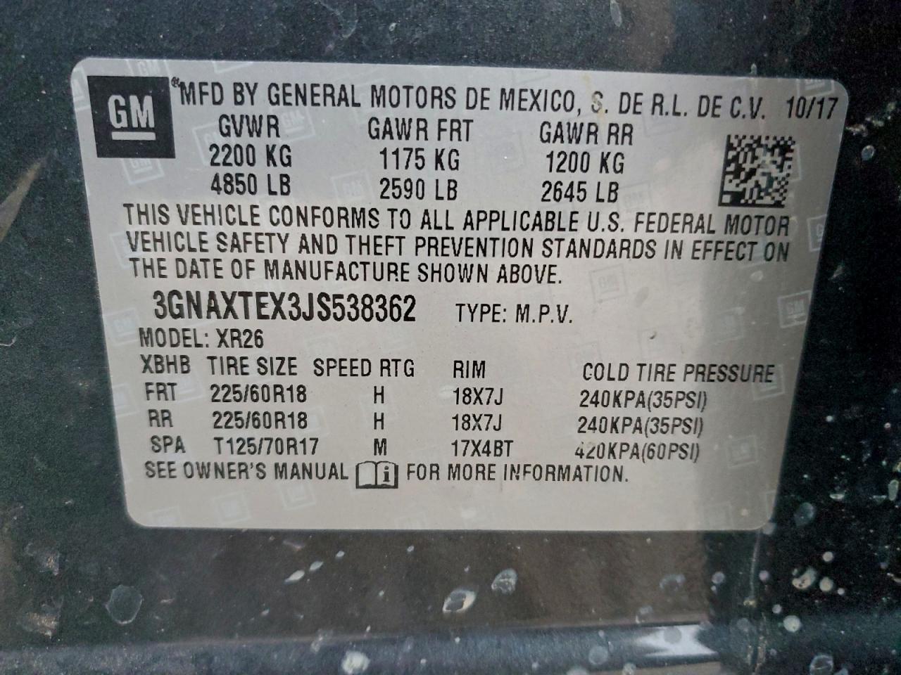 Chevrolet Equinox Lt Image 7