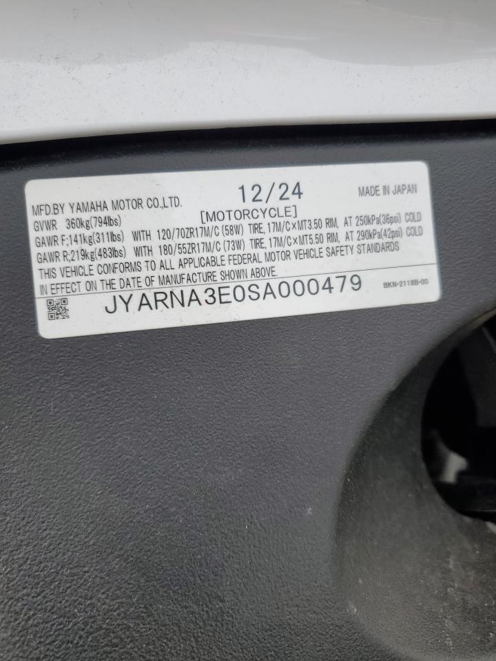 Yamaha Yzf890 Image 3