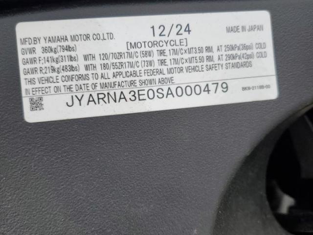 Yamaha Yzf890 Image 3