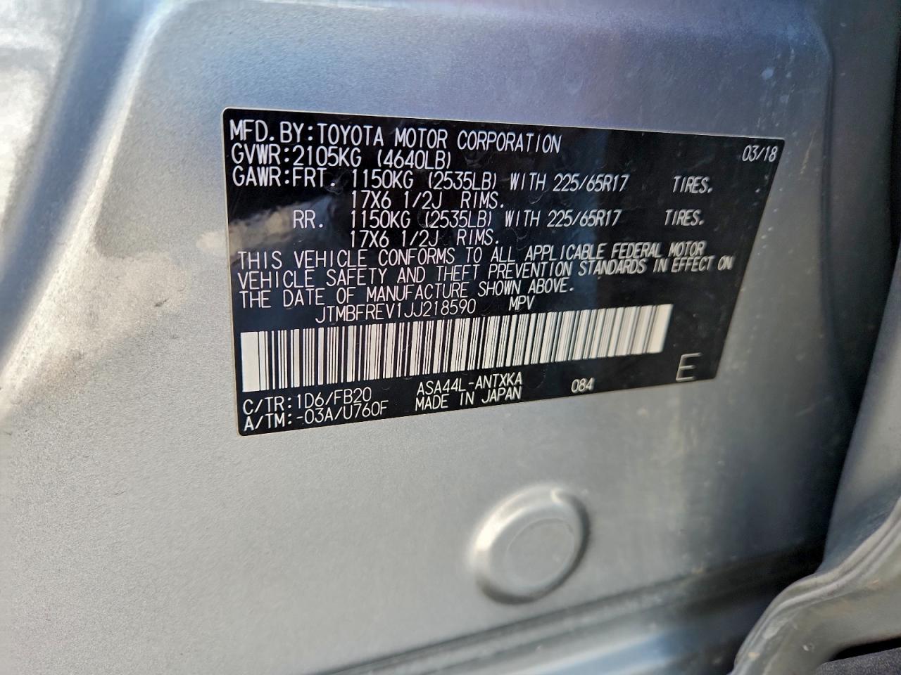 Toyota RAV4 Le Image 11