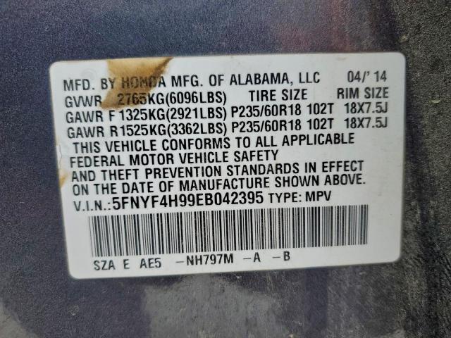 Honda Pilot Touring Image 11